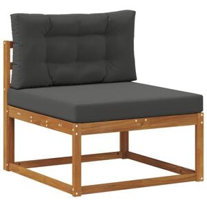 vidaXL Udend&oslash;rs Mellem Sofa Naturfarvet