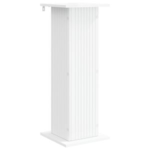 vidaXL Planteholder Hvid 30,5 x 30 x 80,5 cm Konstrueret tr&aelig;