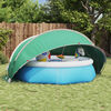 vidaXL Pool Dome Bl&aring; 336 x 322 x 160 cm