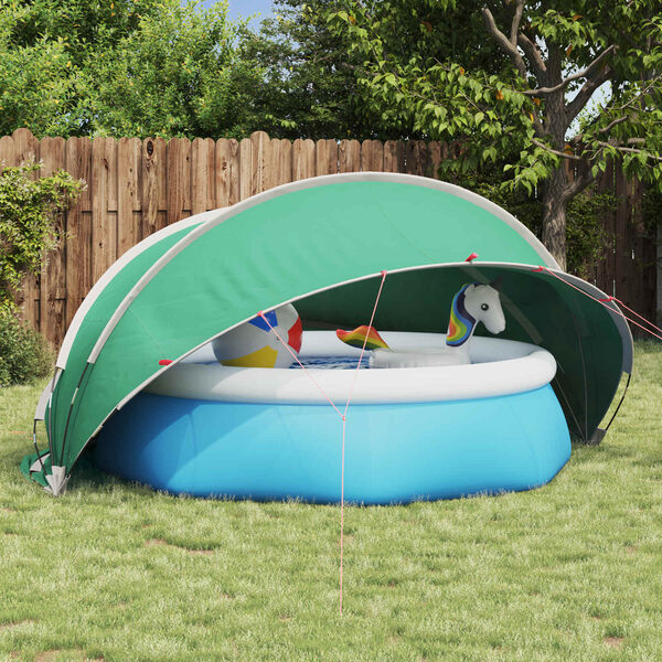 vidaXL Pool Dome Bl&aring; 336 x 322 x 160 cm