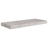 vidaXL væghylder 4 stk. 60x23,5x3,8 cm MDF betongrå