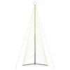 vidaXL LED-juletræ 861 LED'er 478 cm varmt hvidt lys