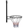 vidaXL basketballkurv med plade 106x69x3 cm polycarbonat transparent