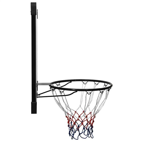 vidaXL basketballkurv med plade 106x69x3 cm polycarbonat transparent