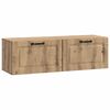 vidaXL V&aelig;gh&aelig;ngt TV-skab 98 x 31 x 30 cm Artisan-eg Konstrueret tr&aelig;