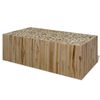 vidaXL sofabord 90x50x30 cm &aelig;gte teaktr&aelig;