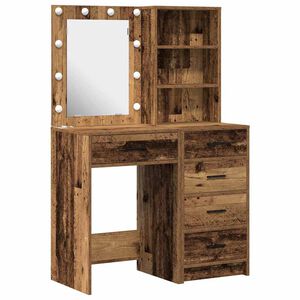 vidaXL Kl&aelig;deskab 2 stk. Brun 50 x 41 x 135 cm Konstrueret tr&aelig;