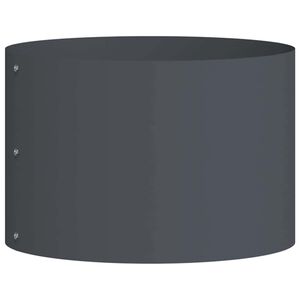 vidaXL Plante ring Antracit 30 x 30 x 20 cm Koldvalset st&aring;l
