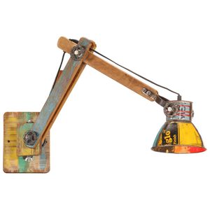 vidaXL industriel v&aelig;glampe E27 rund flerfarvet