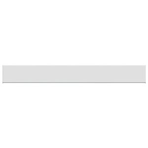 vidaXL Vindueskarm Hvid 100 x 15 x 4,5 cm PVC