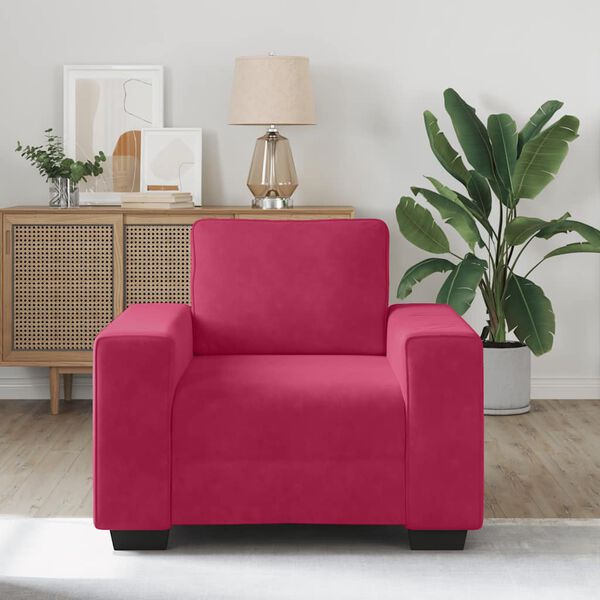 vidaXL sofastol 60 cm fl&oslash;jl vinr&oslash;d