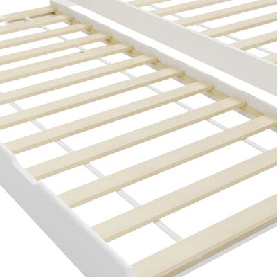 vidaXL sengstel udtræksseng 90 x 200 cm fyrretræ hvid