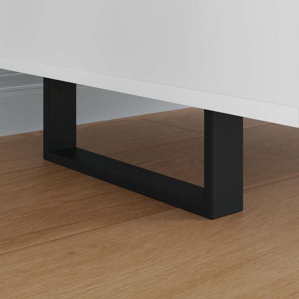 vidaXL M&oslash;belben 2 pcs Sort 281 x 40,5 x 100 mm Jern