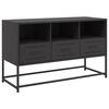 vidaXL tv-bord 100,5x39x60,5 cm st&aring;l sort