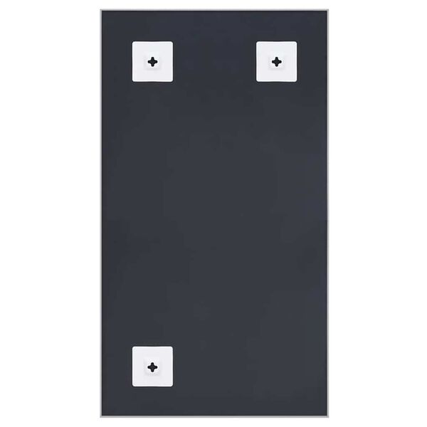 vidaXL spejl 80x60 cm s&oslash;lvfarvet