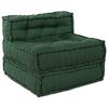 vidaXL Modulsofa 3 pcs Gr&oslash;n Stof