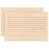 vidaXL skabsl&aring;ger 2 stk. 39,5x59,4 cm lameldesign massivt fyrretr&aelig;