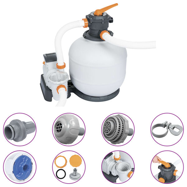 Bestway sandfilterpumpe Flowclear 8327 l/t.