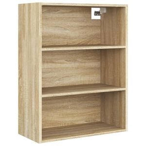 vidaXL v&aelig;gskab 69,5x32,5x90 cm sonoma-eg