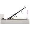 vidaXL sengeramme uden madras med hydraulisk opbevaring 160x200cm hvid