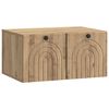 vidaXL V&aelig;gh&aelig;ngt TV-skab Artisan-eg 59,5 x 41 x 30 cm Konstrueret tr&aelig;