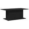 vidaXL Sofabord Sort eg 102 x 55,5 x 40 cm Konstrueret tr&aelig;