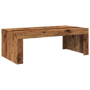 vidaXL sofabord 102x50x35 cm konstrueret tr&aelig; antikt tr&aelig;