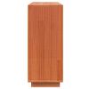 vidaXL Sideboard Voks brun 104,5 x 34 x 80 cm Massiv fyrretr&aelig;
