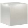 vidaXL Planteholder S&oslash;lv 40 x 40 x 40 cm St&aring;l
