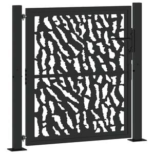 vidaXL havel&aring;ge sort 100x100 cm st&aring;lspordesign