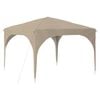 vidaXL Pop-up Festtelt 290 x 290 x 245 cm Cremefarvet