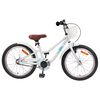 vidaXL B&oslash;rnecykel 20 tommer til b&oslash;rn i alderen 6-11 &aring;r Hvid