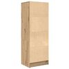 vidaXL Highboard med skuffe Artisan Egetr&aelig; 45,5 x 34 x 127 cm
