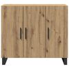 vidaXL Sideboard Artisan Egetr&aelig; 90 x 34 x 80 cm Konstrueret tr&aelig;