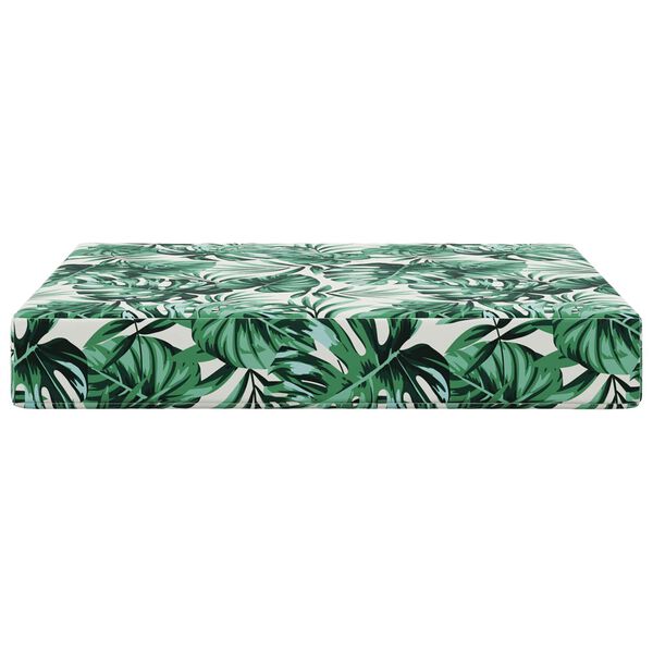 vidaXL Udend&oslash;rs Sofa Pude Bladm&oslash;nster 60 x 60 x 8 cm Polyester