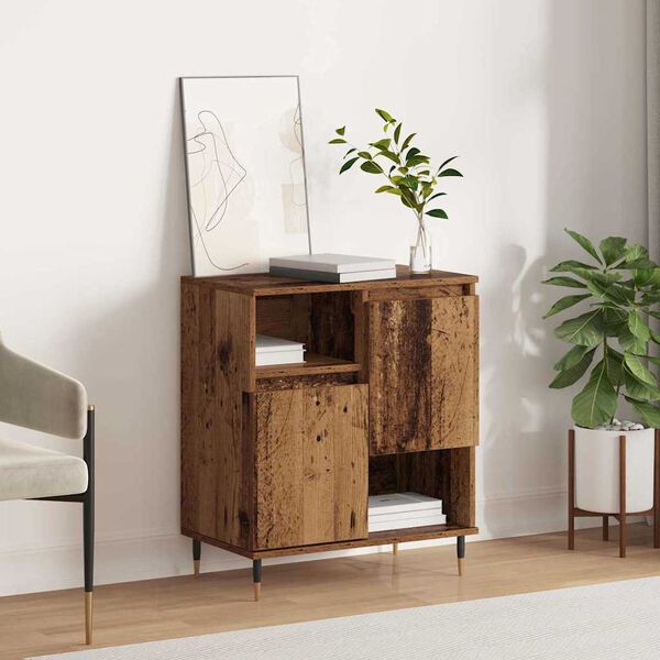 vidaXL Sideboard Gammelt tr&aelig; 60 x 35 x 70 cm