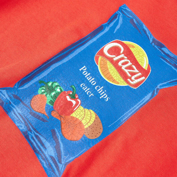 Kort&aelig;rmet T-shirt til b&oslash;rn str. 140 r&oslash;d