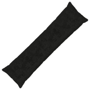 vidaXL Pudebetr&aelig;k HEERLEN Sort 40 x 145 cm Faux Kanin Pels
