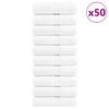 vidaXL Premium vaskeklude SOLUND 50 stk. hvid 15x21 cm 600 gsm
