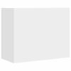 vidaXL v&aelig;gskab 75x31x70 cm konstrueret tr&aelig; hvid