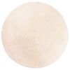 vidaXL gulvt&aelig;ppe HUARTE &Oslash; 160 cm kort luv og vaskbart beige