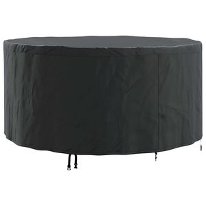 vidaXL M&oslash;belbetr&aelig;k 182 x 182 x 85 cm 600D Oxford Stof Rund Vandt&aelig;t