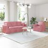 vidaXL Sofa 2 pcs Lyser&oslash;d 198 x 78 x 80 cm Fl&oslash;jl