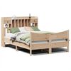 vidaXL sengeramme uden madras 160x200 cm massivt fyrretr&aelig;