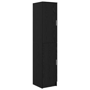 vidaXL Highboard Sort eg 35 x 39 x 168 cm