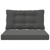 vidaXL Udend&oslash;rs Sofa Pude 2 pcs Antracit Polyester