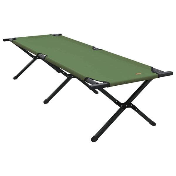 vidaXL Foldende Camping Seng Grøn 193 x 69 x 45 cm Oxford stof