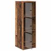 vidaXL Highboard Gammelt tr&aelig; 35 x 37 x 109 cm Konstrueret tr&aelig;