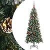 vidaXL Kunstigt juletr&aelig; Gr&oslash;n 150 cm PVC, plastik og st&aring;l