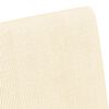 vidaXL Spisebordsstole med hjul med hjul 2 pcs Creme 57 x 66 x 94 cm